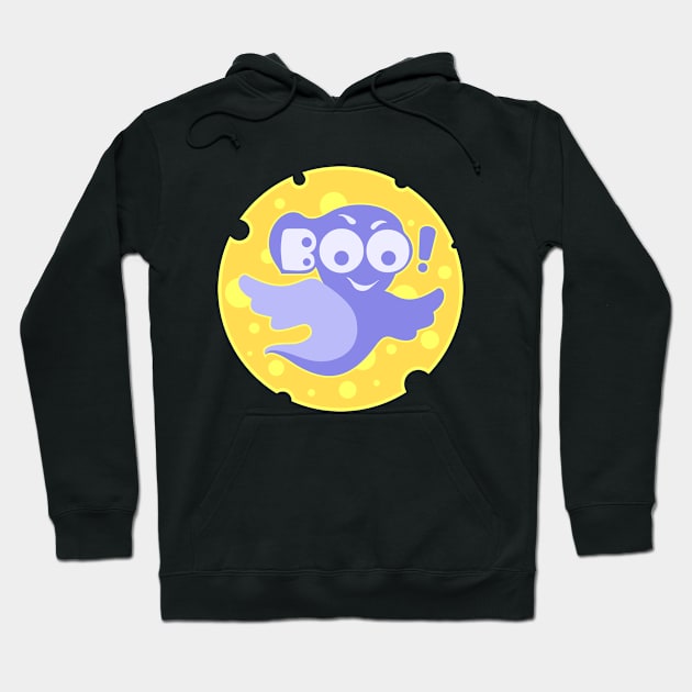 Cute ghost for Halloween Hoodie by mr.Lenny Loves ...